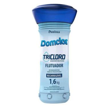 Imagem de Flutuador c/ pastilha domclor recarregavel c/5 pastilhas
