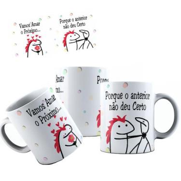 Imagem de Caneca Dia dos Namorados FLORK - Amar o Próximo - TUDOPRAFOTO