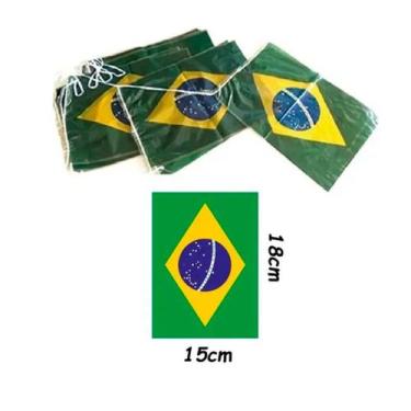 Imagem de Enfeite bandeirinhas decorativas copa do mundo 10m - All Festa