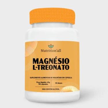 Imagem de Nutrition All Magnesio Treonato 90Caps - Nutrition'All