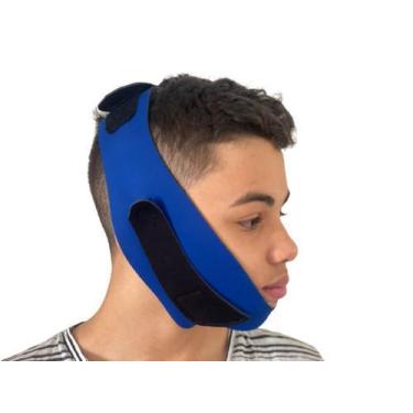 Imagem de Faixa Mentoneira Pós Cirurgia Mento Papada/otoplastia R46 - Fanáticos 