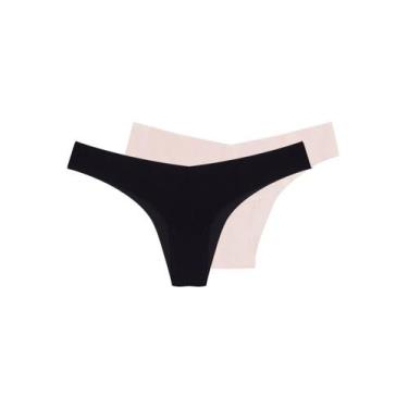 Imagem de Kit com 2 Calcinhas Biquíni Hope 34850, Preto, G