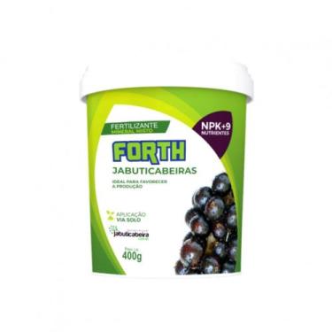 Imagem de Adubo Fertilizante Mineral P/ Jabuticabeiras NPK Forth 400g - Forth Ja