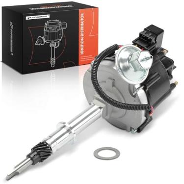 Imagem de A-Premium Distribuidor de ignição com tampa e rotor compatível com Chevrolet Malibu, Camaro, Suburban, C10 C20 Suburban e GMC C15 C25 Suburban, Jimmy & Buick Apollo & Checker & Oldsmobile & Pontiac