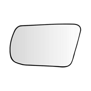 Imagem de Vidro retrovisor aquecido do lado do motorista com suporte traseiro adequado para Nissan Altima Sentra 2013 2014 2015 2016 2017 2018, vidro do espelho lateral substitui 963663TH0A