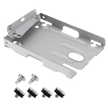 Imagem de Suporte de disco rígido de 2,5 polegadas compatível com PS3 CECH-400X Series Super Slim HDD Suporte de suporte adaptador de bandeja com parafusos