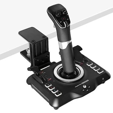 Imagem de Hikig Steel Clamp-on Flight Stick Desk Mount Bracket Designed for Turtle Beach VelocityOne Flightstick & Logitech G Extreme 3D Pro Joystick, Adjustable Desk Mount Holder (Flight Stick Not Included)