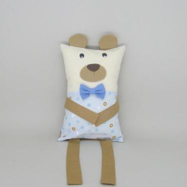Imagem de Naninha Travesseiro Urso - Feitas de Pano, Azul