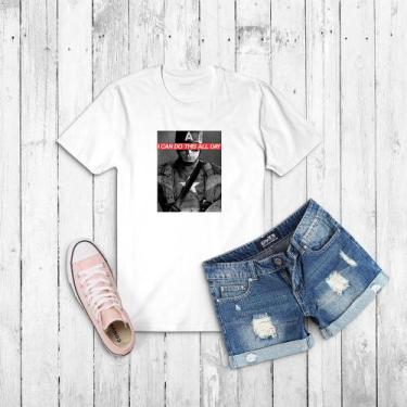 Imagem de Camiseta capitão américa- baby look e unissex - KOUPES, P BABY LOOK