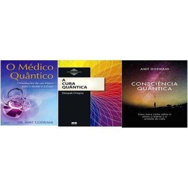 Imagem de KIT 3 LIVROS MEDICO QUANTICO CURA QUANTICA Consciência Quântica - alep