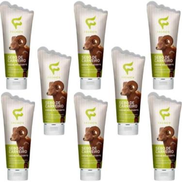 Imagem de Creme Relaxante Fashion Sebo de Carneiro Bisnaga 200ml Kit 8 Unidades