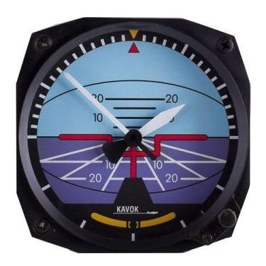 Imagem de Relógio de Parede Instrumento Aeronáutica - Horizonte 712 - Karin Grac