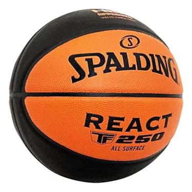Imagem de Bola Basquete Spalding Tf-250 Tamanho 7 Oficial Cbb Original