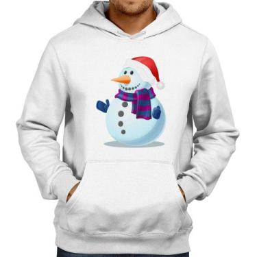 Imagem de Moletom Boneco de neve - Foca na Moda, Branco, GG
