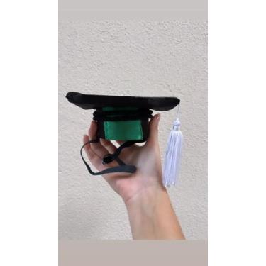 Imagem de Beca para formatura PET VERDE - Zoe.ira, Mini porte (PP)