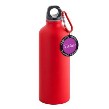 Imagem de Garrafa Squeeze Sport Matte 550 ml TopGet, Vermelho