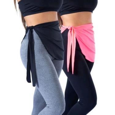 Imagem de Kit com 2 tampa bumbum saia  - DE UMA MARIA PARA OUTRA, Preto com rosa