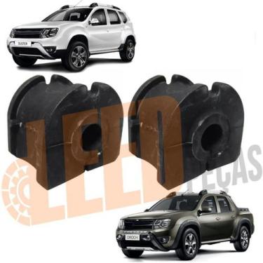 Imagem de Kit Bucha Estabilizadora Traseira Duster Oroch 2016 2017 18 - Marbo
