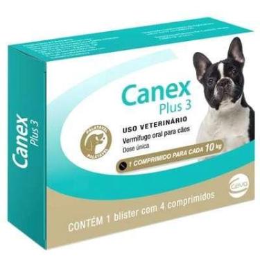 Imagem de Vermifugo canex plus 3 ceva 4 cps