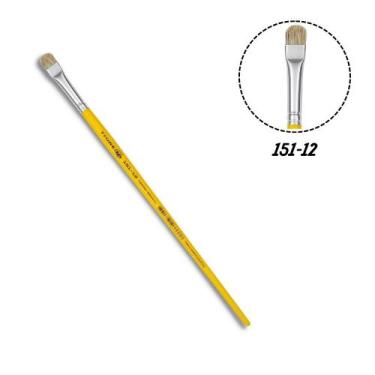 Imagem de Pincel Chato Língua Gato 151-12 Cerda Tigre