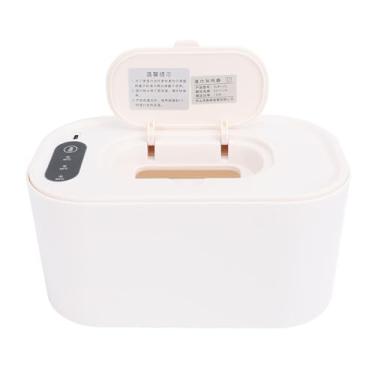 Imagem de Aquecedor de lenços umedecidos para bebês, Aquecedor de lenços umedecidos portátil de temperatura constante e aquecimento rápido, Aquecedor de lenços umedecidos inteligente USB