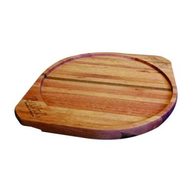 Imagem de Prato para Pizza 43X56cm com rebaixe e pegador 40cm - Edal