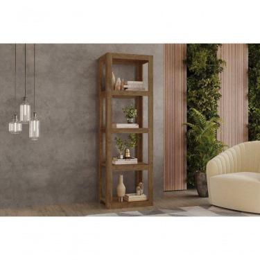 Imagem de Armário Organizador Multiuso Florença - 181x57cm Canela