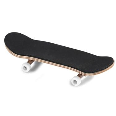 Imagem de Skates de Dedo de Madeira de Bordo de 5 Camadas, Equipados Com Rodas de Rolamento Totalmente Fechadas, Almofada de PU Espessa, Borracha Elástica, Conjunto Completo Com Caixa para