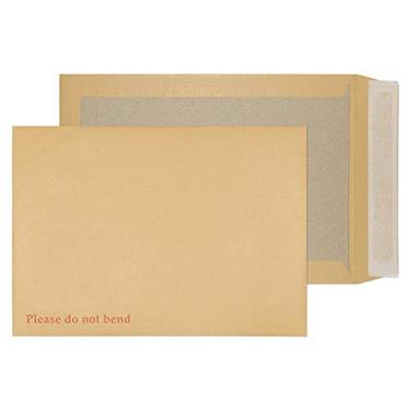 Imagem de Blake Embalagem pura, papelão rígido para fotos e certificados, 23 x 32 cm, envelopes Kraft marrom Manila, destacar e selar (13935-76) – Pacote com 125