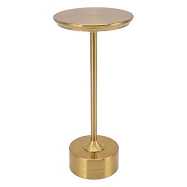 Imagem de Abajur de Mesa Sem Fio LED Abajur de Cabeceira Recarregável Com 3 Níveis de Brilho para Uso Portátil (Ouro)