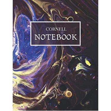 Imagem de Cornell Notebook: Cute Girly Large College Ruled Medium Lined Journal Note Taking System for School and University Cornell Note Paper Notebook.