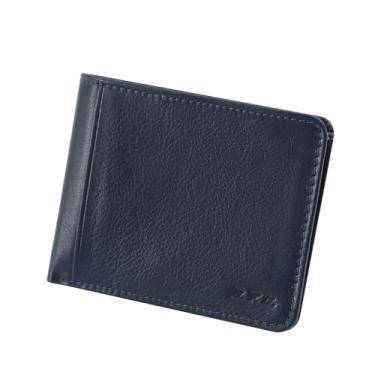 Imagem de Carteira de Couro Bovino Santos F.C. 1963 - Produto Oficial (Marinho)