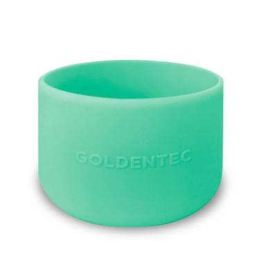 Imagem de Capa Silicone Garrafas 350/500/750ml Goldentec Verde Claro