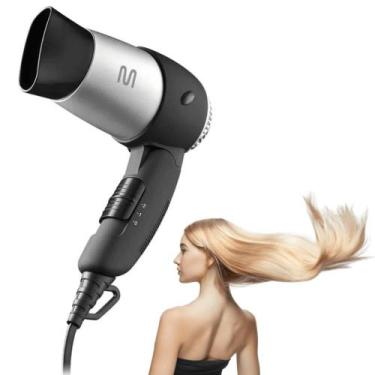 Imagem de Secador De Cabelos Dobrável Bivolt Portátil Potente Viagem - Multil, B