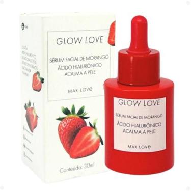 Imagem de Sérum Facial Max Love Ácido Hialurônico Glow Love Morango 30ml - MAXLO