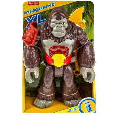 Imagem de Boneco Imaginext Xl - Rei Gorila MATTEL