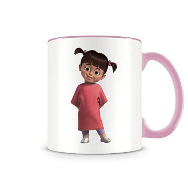Imagem de Caneca Monstros S.a Boo Rosa