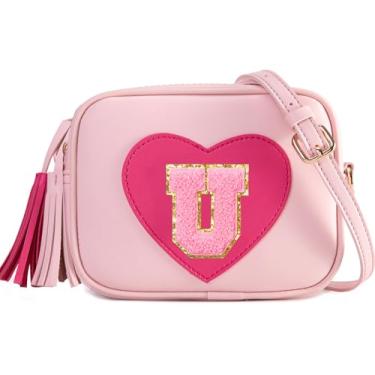 Imagem de OYLOLA 3, 4, 5, 6, 7, 8 anos, presente de aniversário, bolsa para meninas, bolsa infantil para meninas, Rosa 2, U