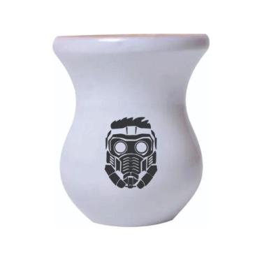 Imagem de Cuia De Madeira Branca Personalizada Marvel mod.02 - Mix atacadista