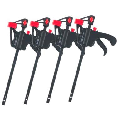 Imagem de KIt 4 Grampo Tipo Sargento Universal Aperto Rapido 150X265X45mm