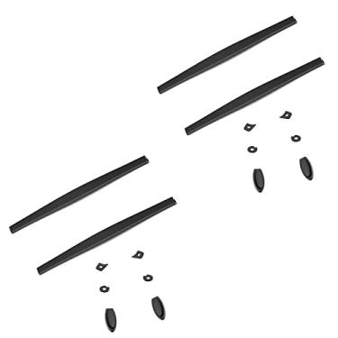 Imagem de SAUCER Kit de borracha de substituição para óculos de sol Oakley Juliet – Preto + Preto