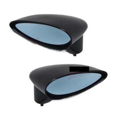 Imagem de Compatível para JAZZ/Fit GE6 GE8 2008-2013 Colher Espelho JDM Racing Sports Car Espelho Retrovisor PC-MI755A(Black)