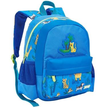 Imagem de Mochila Costas 13 Juvenil Unicórnio Esporte Panda - Azul