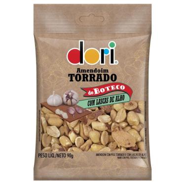 Imagem de Amendoim Torrado com Lascas de Alho Dori de Boteco Pacote 90g