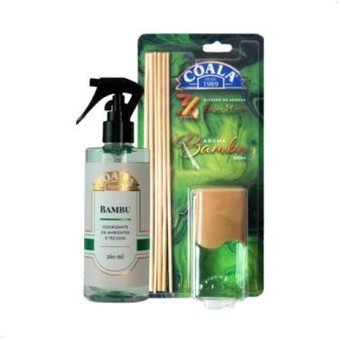 Imagem de Kit Coala Aromatizador de Ambientes  Spray para Tecidos 260ml e Difuso