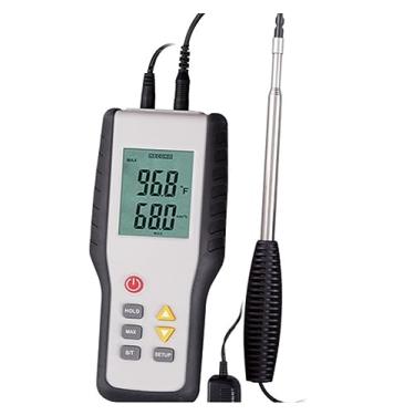 Imagem de Osciloscópio digital, anemômetro de velocímetro de ar quente digital portátil, linha direta digital, instrumentos de medição de nível, portátil e fácil de usar