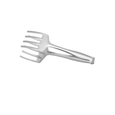 Imagem de Clipe de colher de peixe de fritura alargado de aço inoxidável, versátil para fritar bifes, panquecas e clipe de comida, 2 peças (1272)