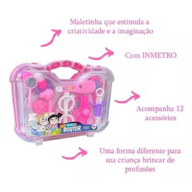 Imagem de Maleta Infantil Mini Doutor Rosa Ref 1275 Paki Toys