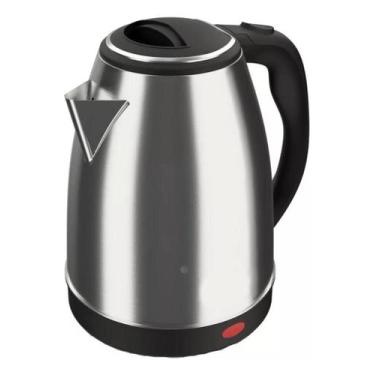 Imagem de Chaleira Elétrica De Café  Chá Agua Jarra Térmica Base Removível Inoxx