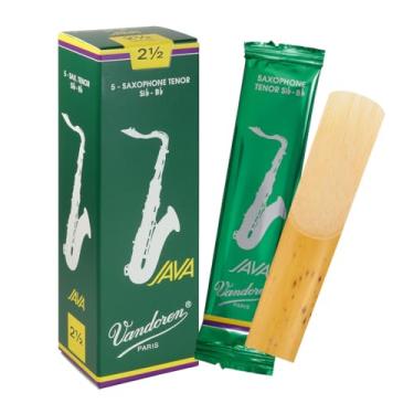 Imagem de Vandoren Palhetas SR2725 Sax Tenor Java Força 2,5; Caixa com 5